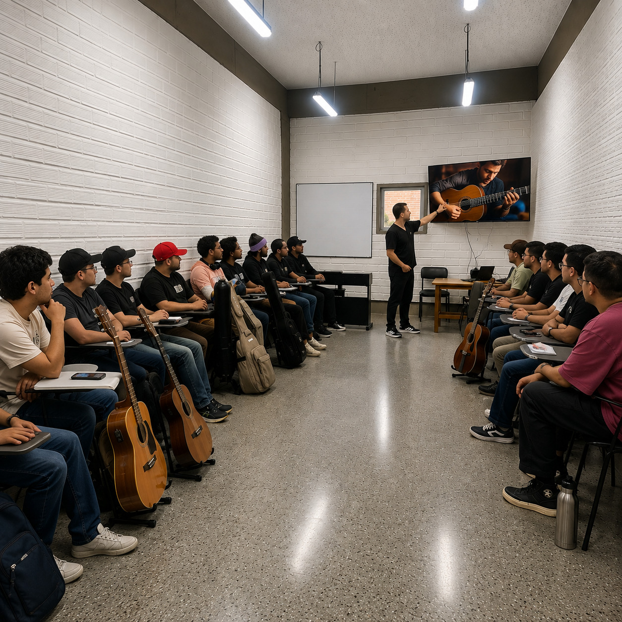 Charla a Guitarristas U de A