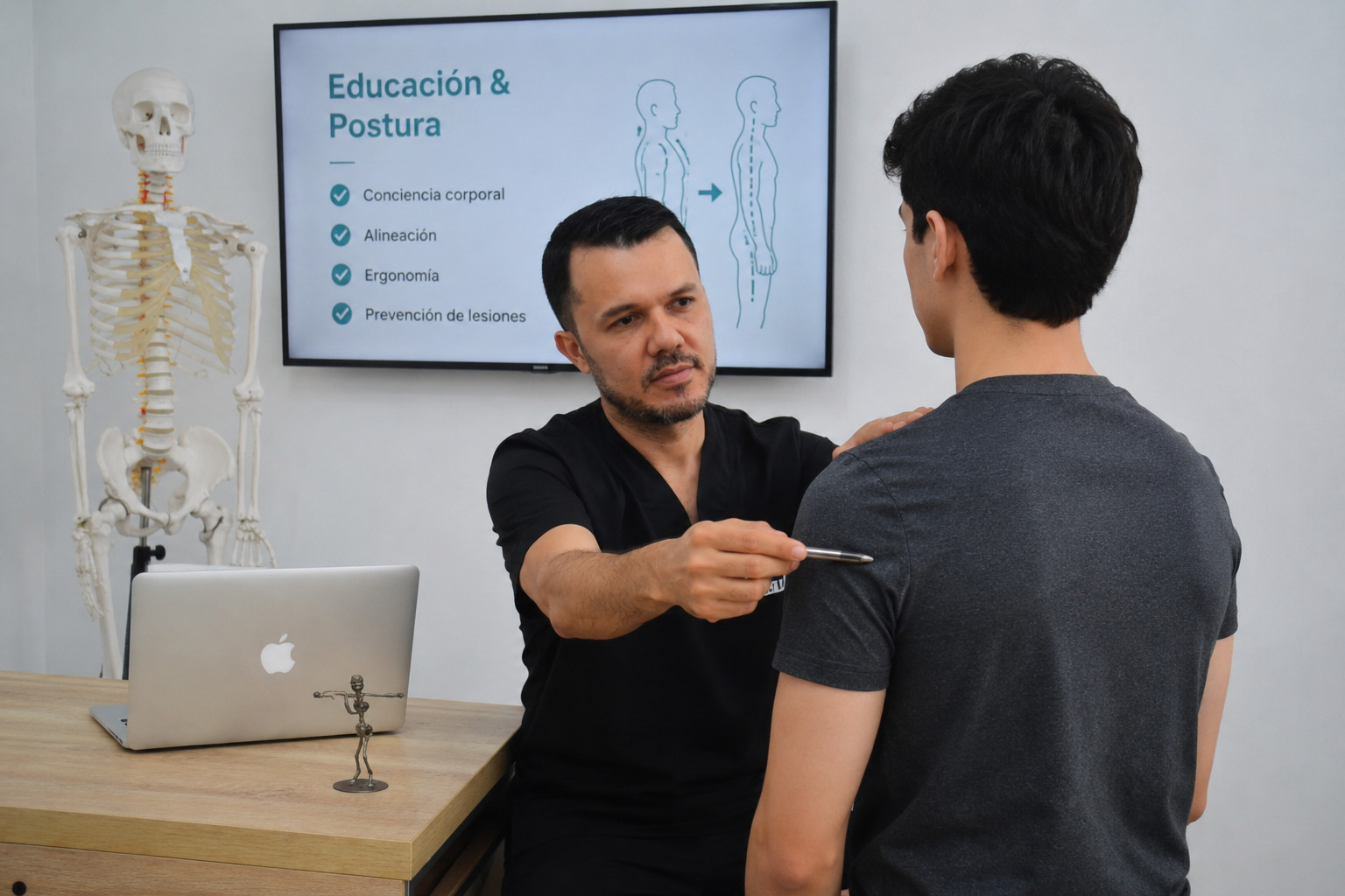 Talleres educativos y concientización postural
